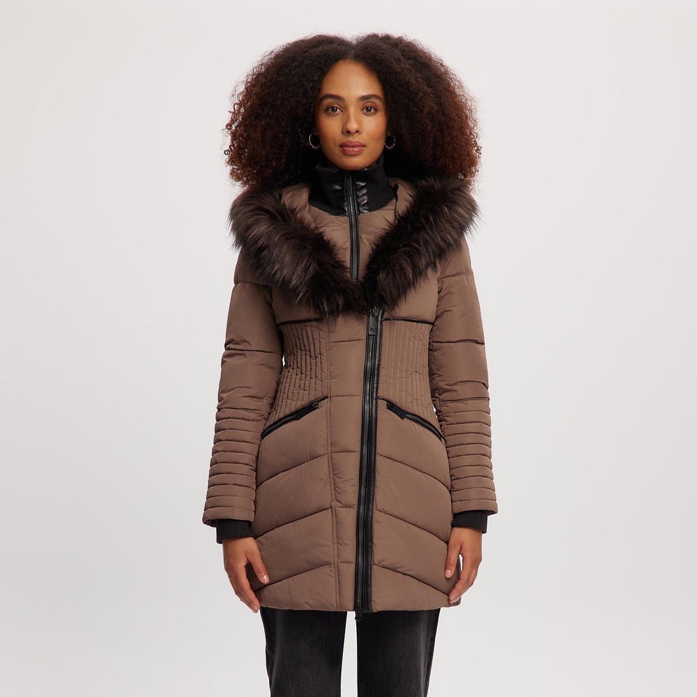 Gigi Mid length Parka | Noize